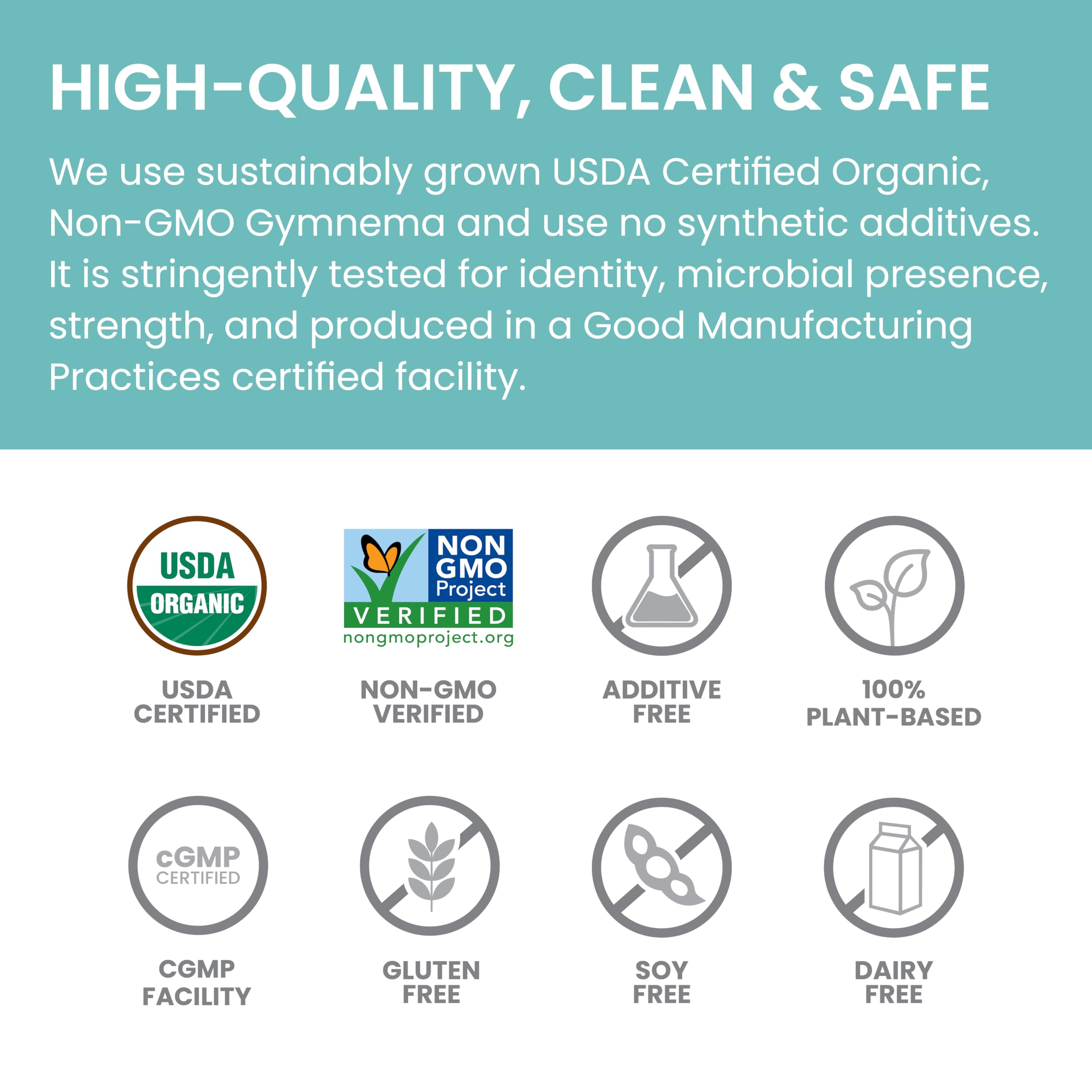 Himalaya etiqueta de ingredientes destacando extractos y sin aditivos
