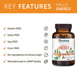 Himalaya Hello Energy etiqueta con información que resalta certificaciones y calidad