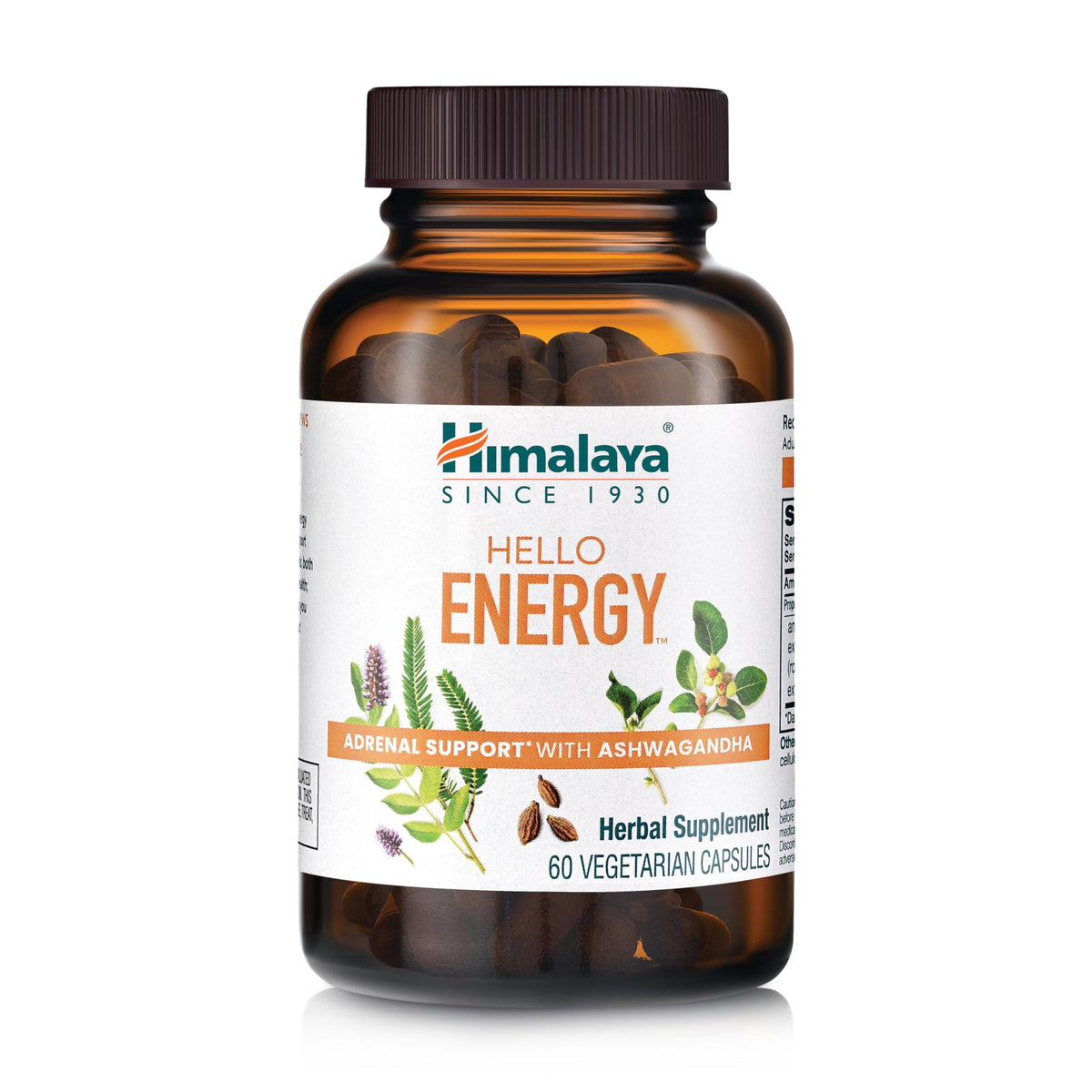 Himalaya Hello Energy frente del empaque mostrando presentación y beneficio diario