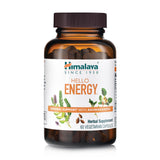 Himalaya Hello Energy frente del empaque mostrando presentación y beneficio diario