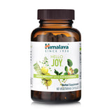 Himalaya Hello Joy vista frontal del envase que muestra el diseño y beneficio