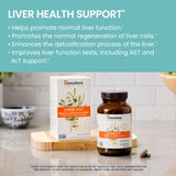 Himalaya LiverCare cápsulas detalle de textura y formulación vegana