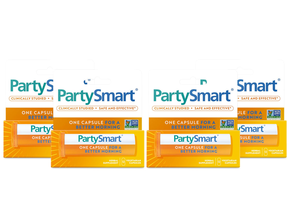 Himalaya PartySmart paquete frontal mostrando diseño portátil y conveniencia