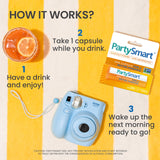 Himalaya PartySmart textura de la cápsula destacando calidad y sellado