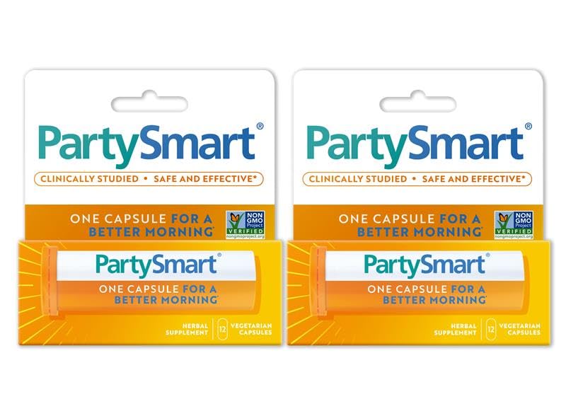 Himalaya PartySmart tubo frontal mostrando formato práctico y portátil