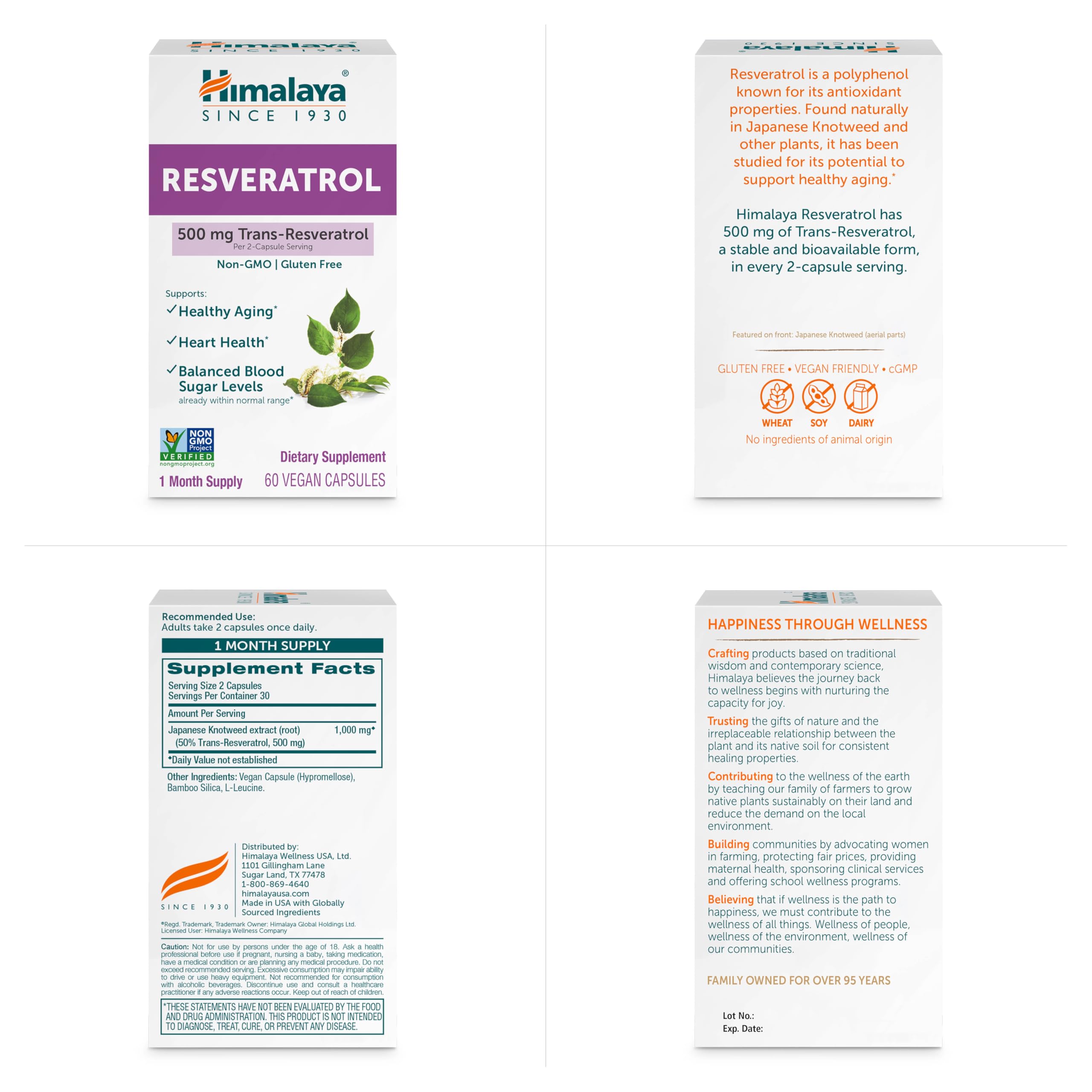 Himalaya cápsulas junto a un desayuno saludable para rutina diaria