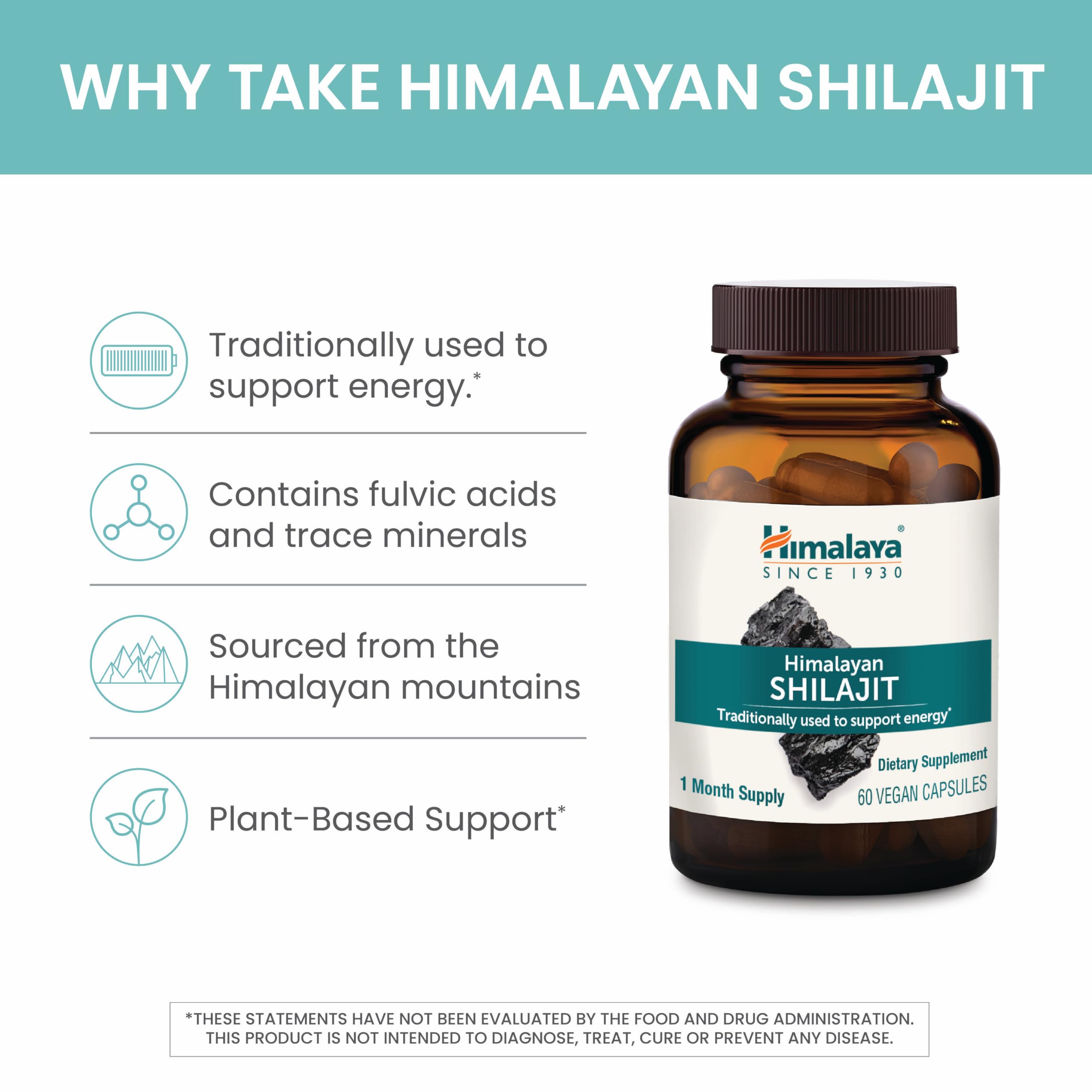 Himalaya shilajit botella abierta y frasco listos para uso diario