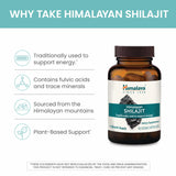 Himalaya shilajit botella abierta y frasco listos para uso diario