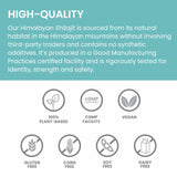 Himalaya shilajit uso en rutina matutina para apoyar energía diaria