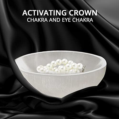 Himalayan Glow cuenco con piedras variadas, ideal para recargar y ordenar