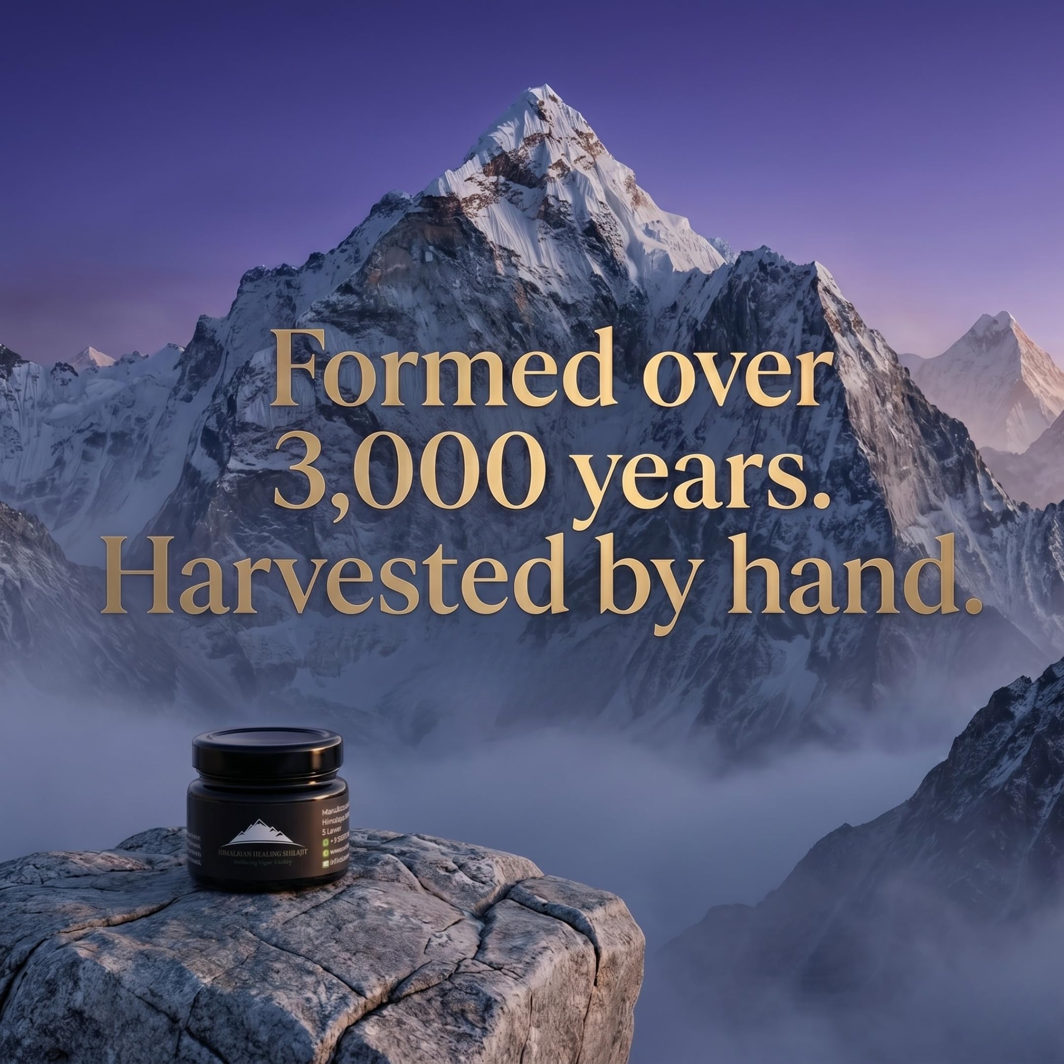 Himalayan Shilajit en escenario cotidiano mejora vitalidad y enfoque