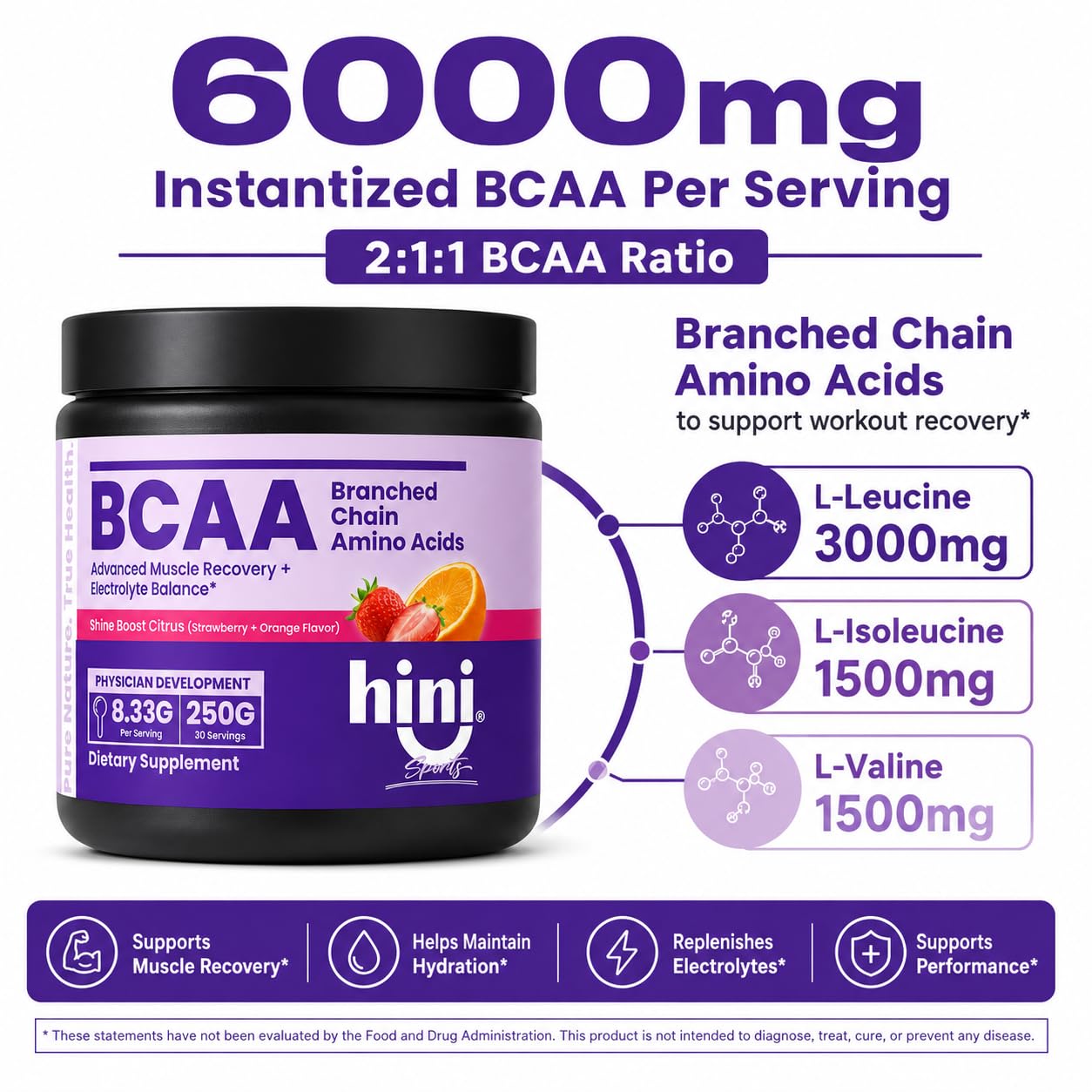 HINI vaso con bebida mezclada, hidratación rápida durante entreno