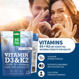 HiPlus gotas de aceite de coco en softgel mostrando mejor absorción