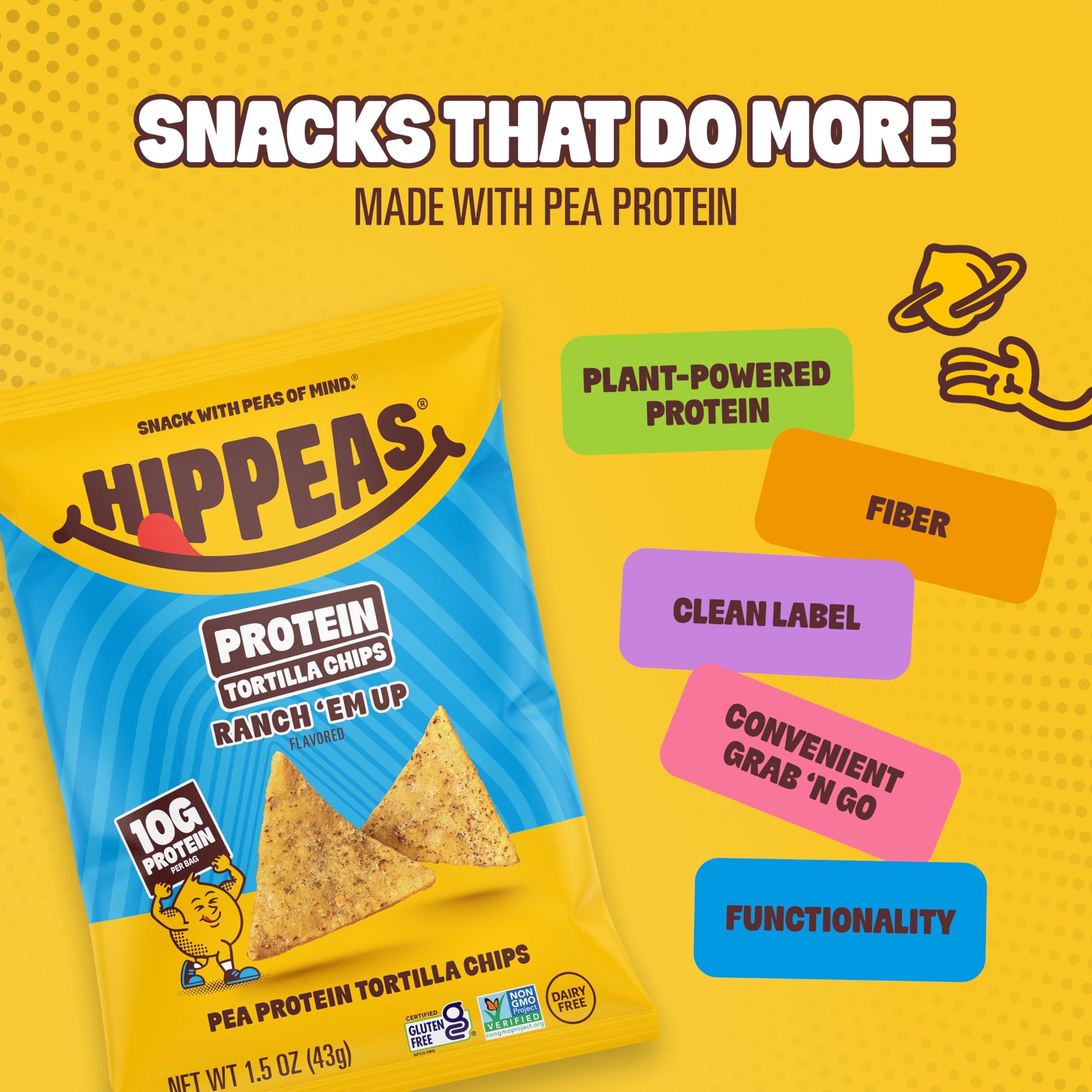 HIPPEAS chips en bol listas para compartir y saciar antojos