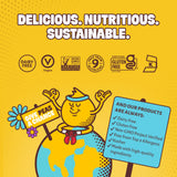 HIPPEAS bolsa dentro de mochila snack práctico y nutritivo