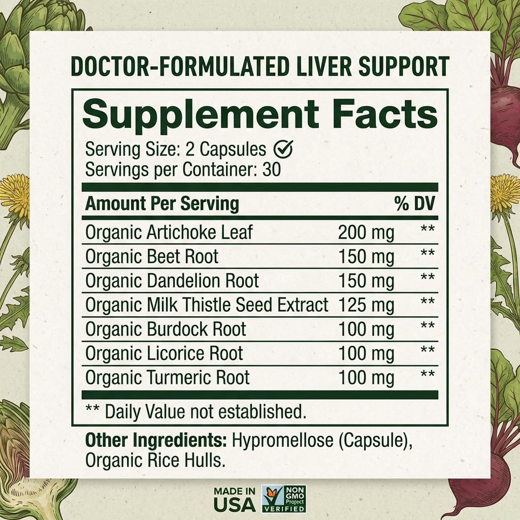 Hippie Farms ingredientes orgánicos dispuestos que ilustran la mezcla