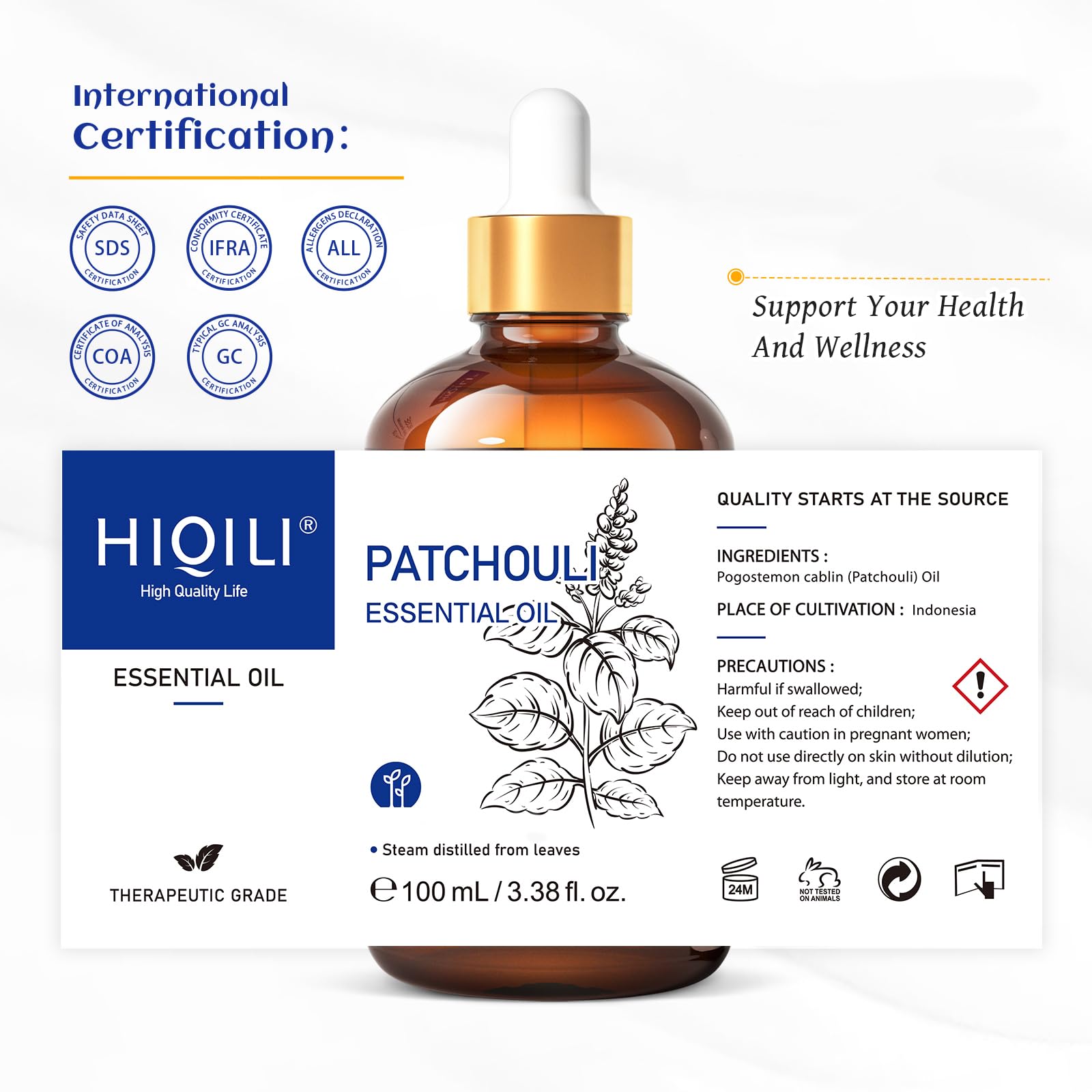 HIQILI aplicación en cabello para apariencia más manejable
