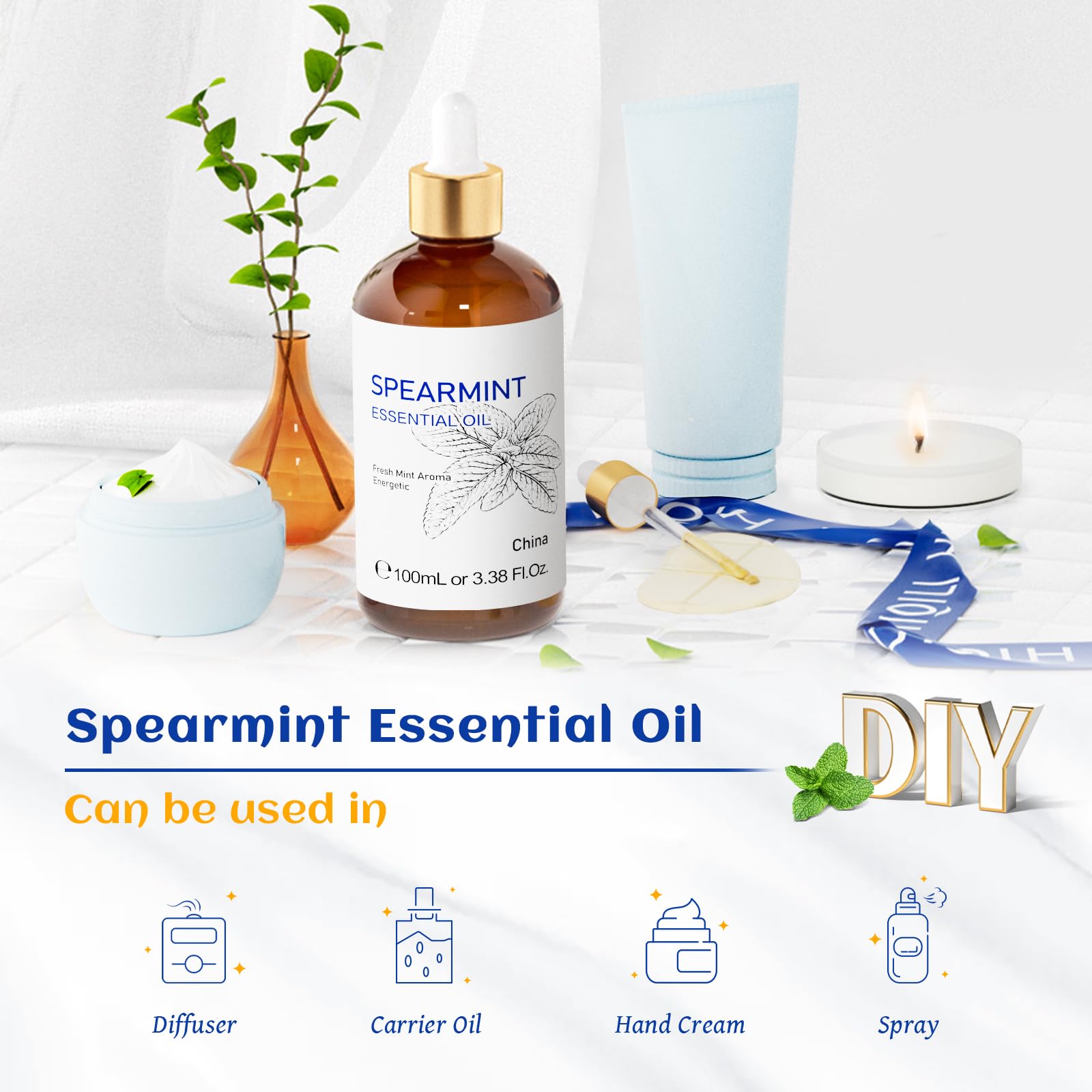 HIQILI botella 10 ml junto a una regla para apreciar tamaño portátil