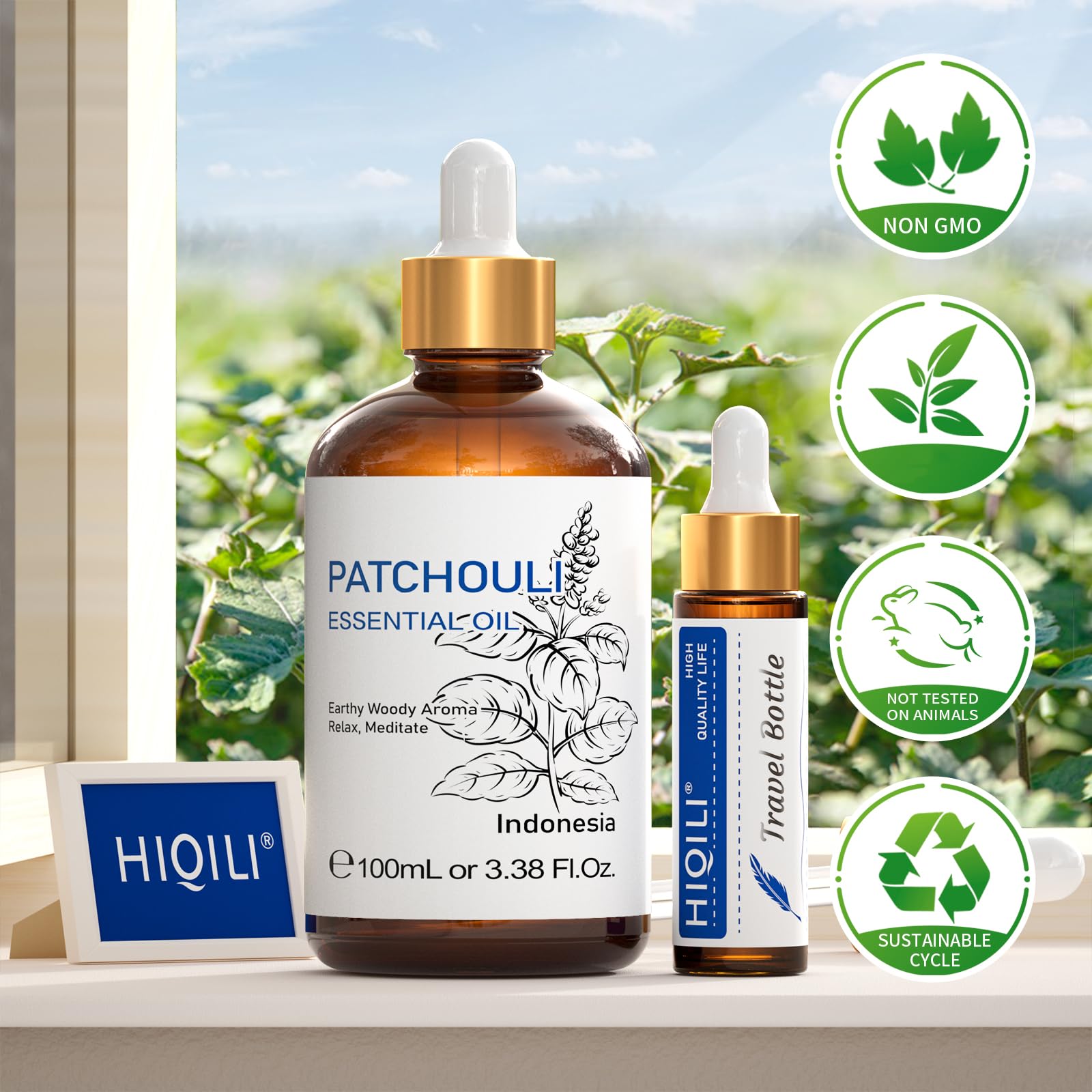 HIQILI combinación con rosas para perfumes más duraderos