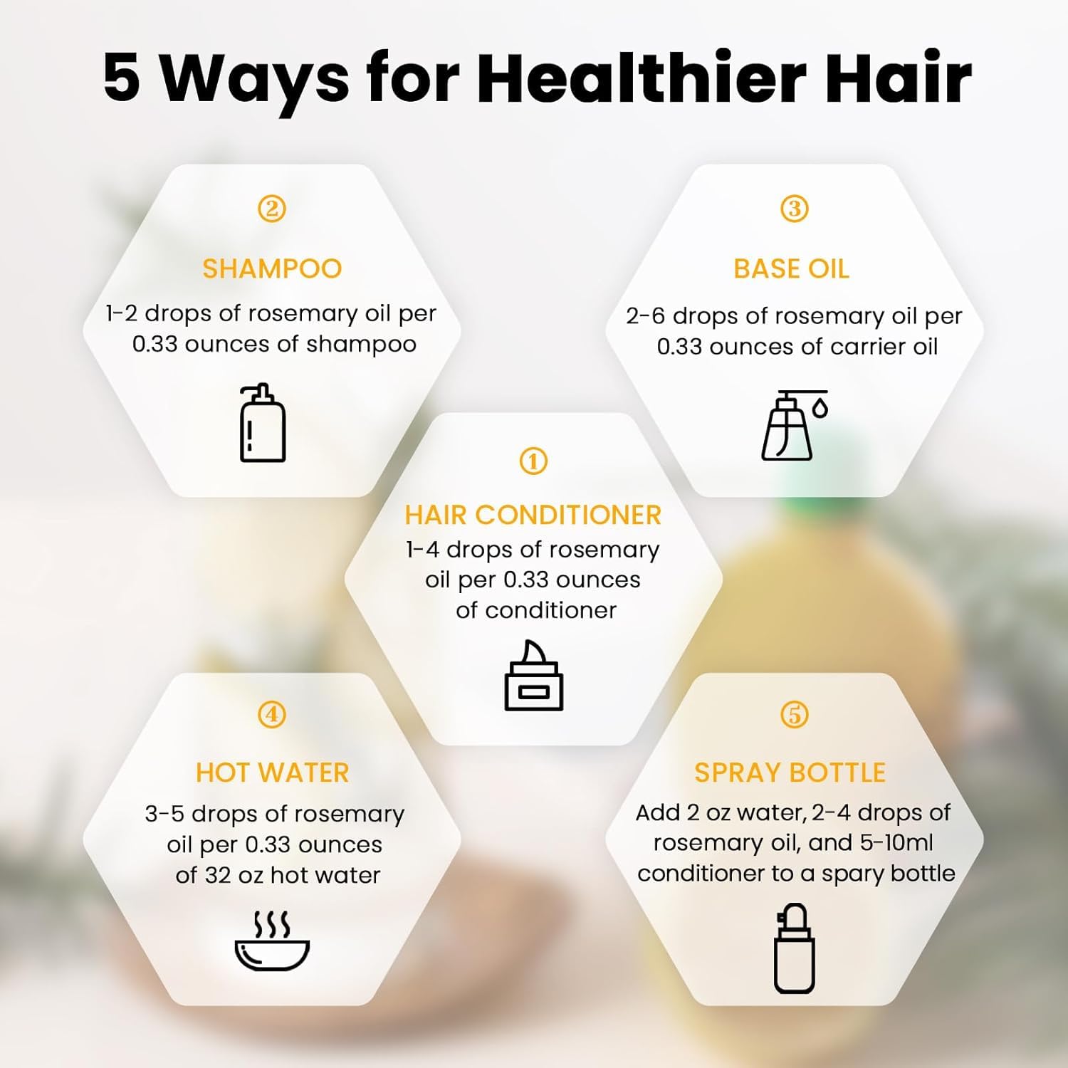 HIQILI productos DIY hechos con romero, inspiración para cosmética casera