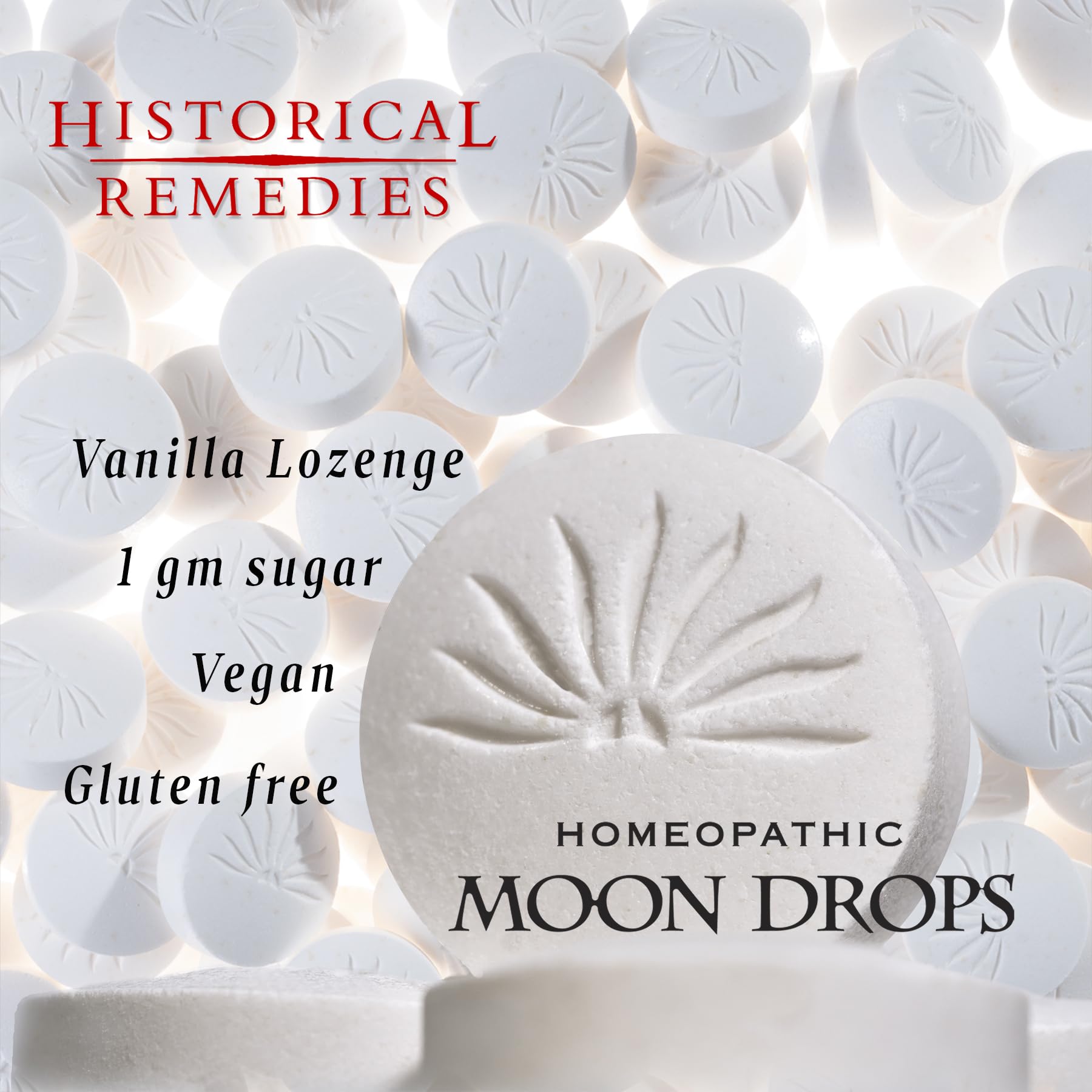 Historical Remedies etiqueta con ingredientes y certificaciones, claridad informativa