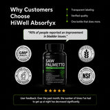 HiWell Absorfyx caja abierta con botellas y softgels visible para contenido del paquete