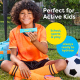 HIYA sticks en mochila infantil, conveniencia para actividades al aire libre