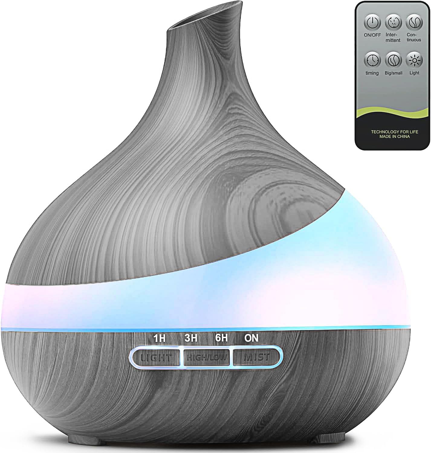 HJTHJT difusor frontal 500 ml mostrando diseño elegante y gran capacidad