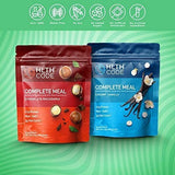 HLTH CODE batido junto a equipo de gimnasio apoyo nutricional postentreno