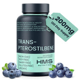 HMS Nutrition frente del envase mostrando etiqueta y beneficio antioxidante