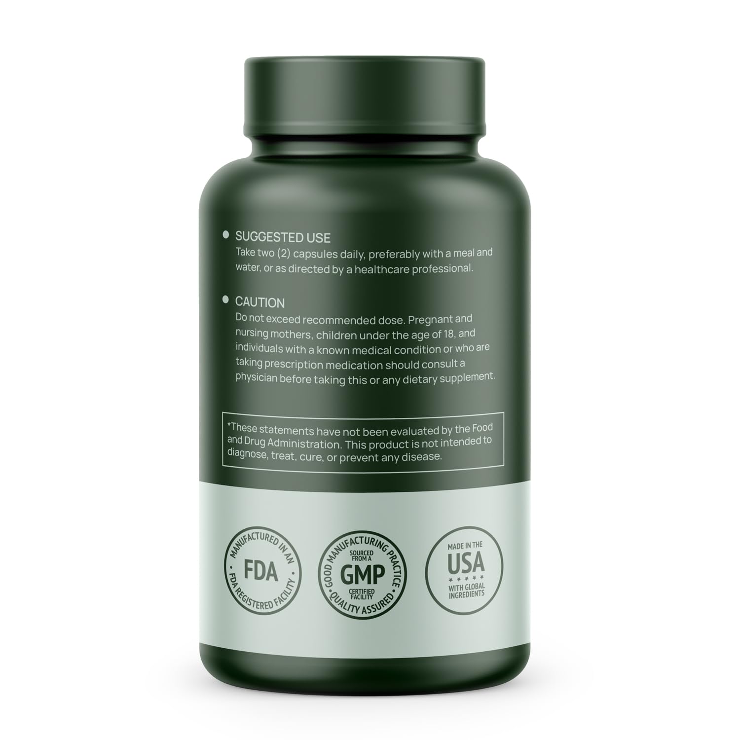 Primer plano de una cápsula HMS Nutrition resaltando textura vegana y pureza
