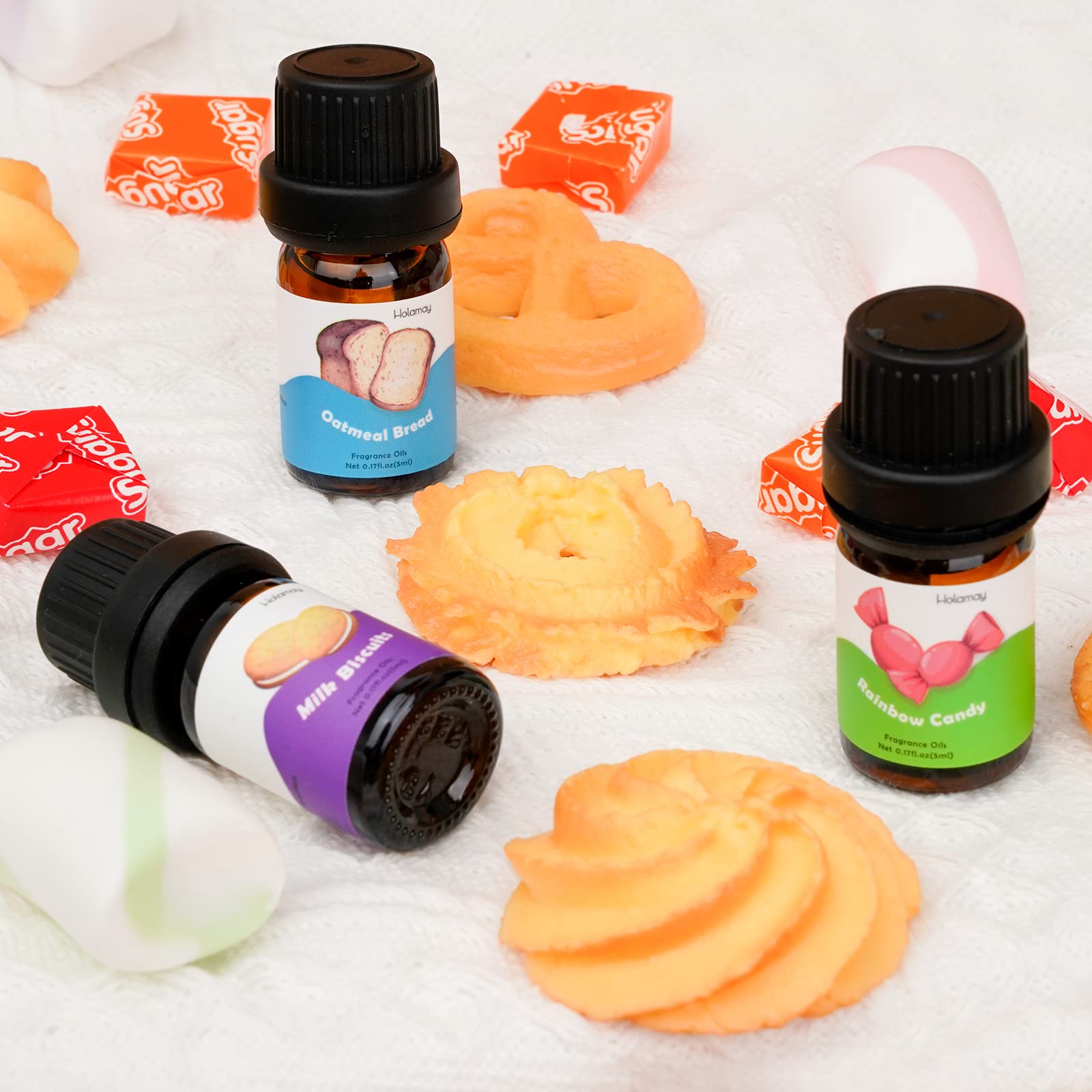 Holamay comparación tamaño del frasco 5 ml para referencia de escala