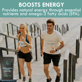 Holistic Bin etiqueta con información de ingredientes y origen nórdico