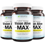 Holistic Health Labs frasco Vision Alive Max frontal mostrando diseño y claridad