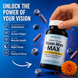 Holistic Health Labs mezcla de ingredientes: bilberry, maqui y grosella negra energizante