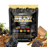 Holistic Hercules etiqueta con ingredientes naturales y listado claro