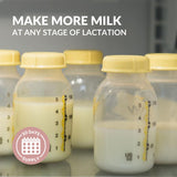Holistic Lactation primeros planos de ingredientes orgánicos y beneficios