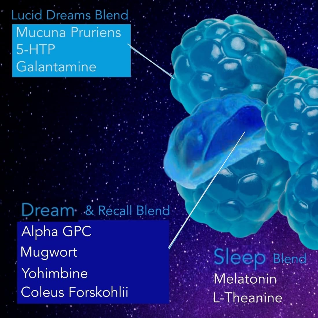 Holistic MD textura con centro líquido que mejora la experiencia gustativa