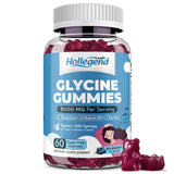 HOLLEGEND gominolas glicina frontal mostrando el envase y dosis clara