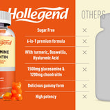 HOLLEGEND gomitas dispuestas resaltando sabor mango natural