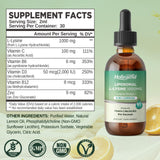 HOLLEGEND detalle del gotero y textura del líquido liposomal para absorción eficiente