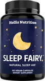 Hollis Nutrition Sleep Fairy frente del envase mostrando aspecto y beneficio relajante