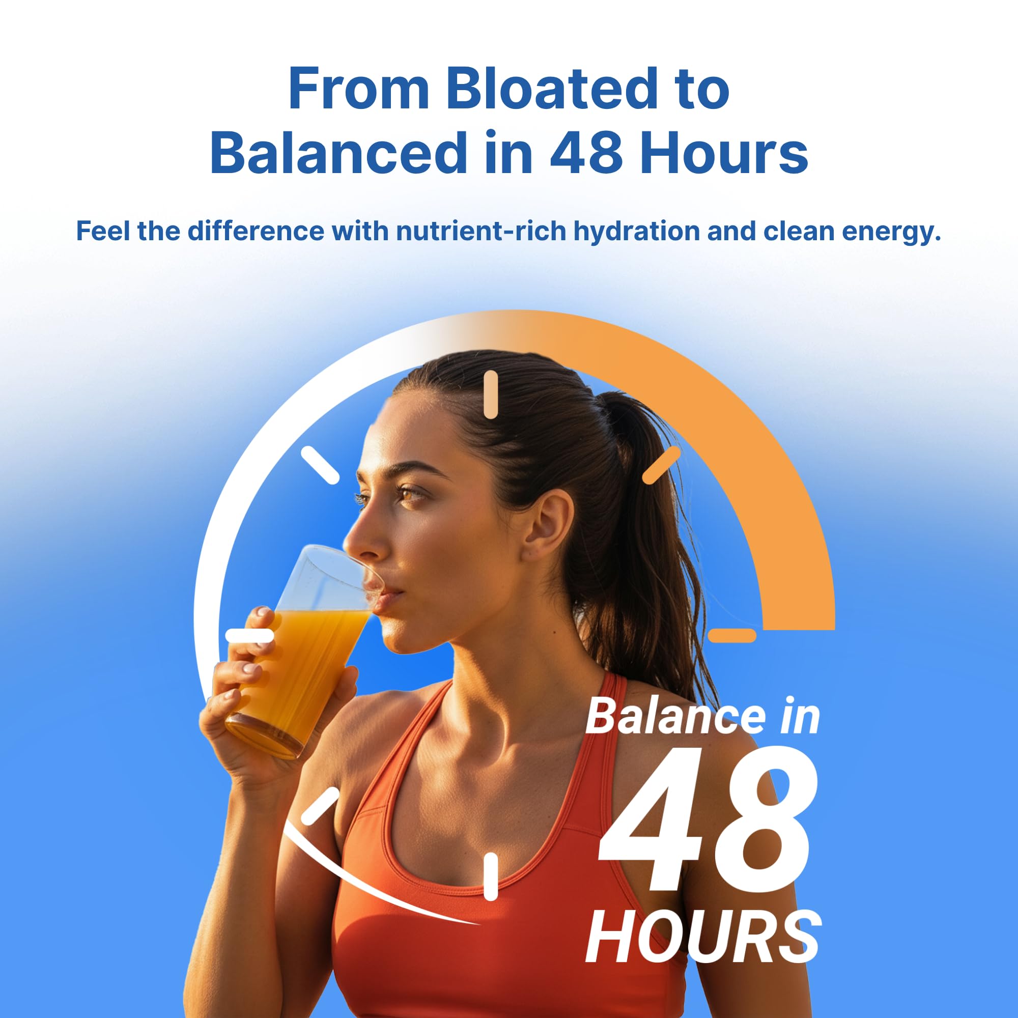 Hollywood diet etiqueta con ingredientes y vitaminas visibles