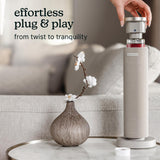 Homedics ambiente de salón perfumado que transmite calidez hogareña