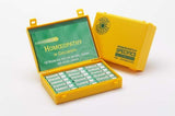 Homeopathy World kit frontal mostrando estuche compacto y accesibilidad inmediata