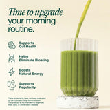Hona Fiber + Greens textura del polvo verde fina y homogénea beneficios