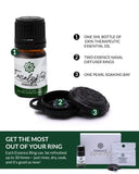 HONÉ frasco de aceite eucalipto 5ml listo para recargar anillo, aroma puro