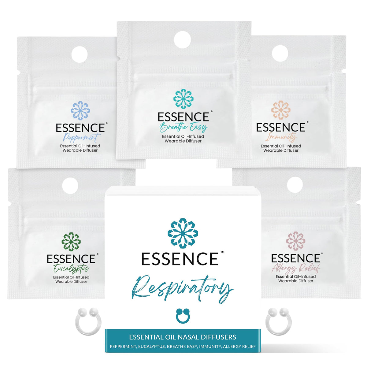 HONÉ empaque frontal del bundle mostrando todas las mezclas y beneficio portátil