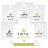 HONÉ empaque frontal del kit mostrando las cinco fragancias y beneficios portátiles