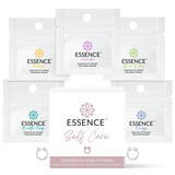 HONÉ empaque frontal del set ESSENCE mostrando las cinco mezclas, práctico y elegante